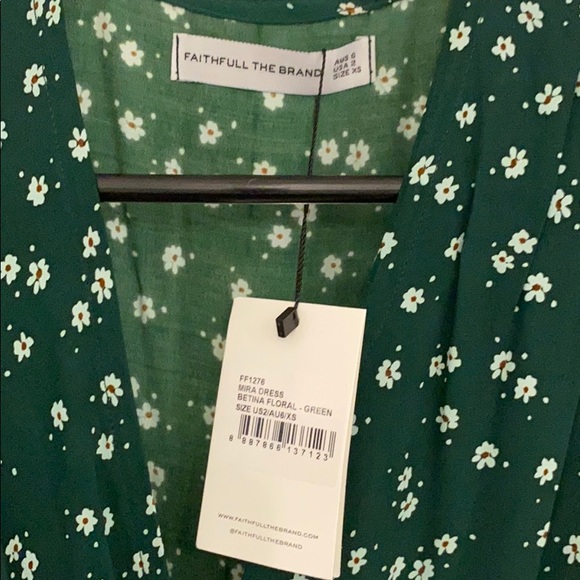 Faithfull The Brand Mira Betina Mini Dress XS - Picture 7 of 11